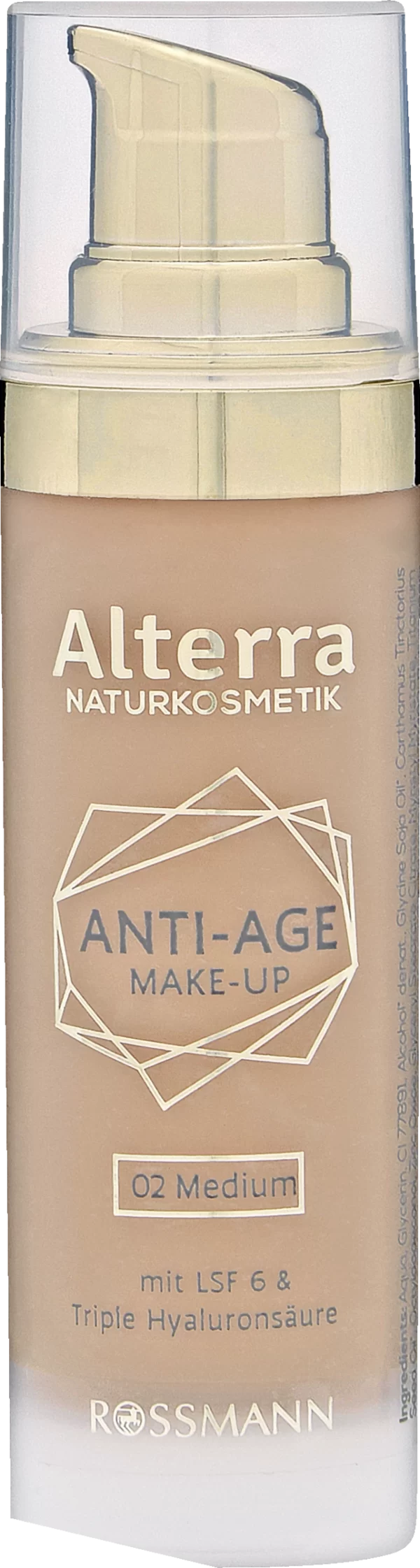 Alterra NATURKOSMETIK Anti-Age Make-up 02 – Medium 1