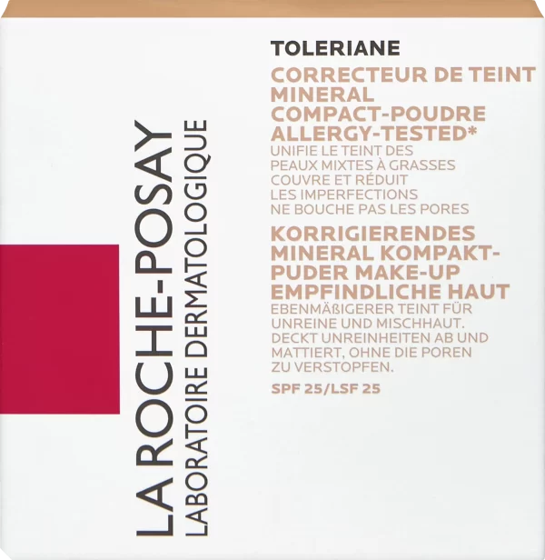 LA ROCHE-POSAY TOLERIANE Korrigierendes Mineral Kompakt-Puder Make-up 13 Sand Beige 1