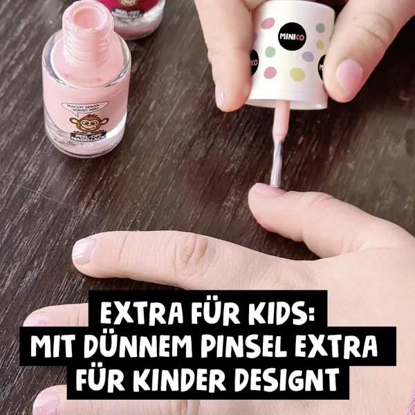 MINICO Peel-Off Nagellack 02 Rosa 12