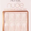 KISS Salon Acrylic Nude French Nails Selbstklebende Fingernägel Cashmere 20