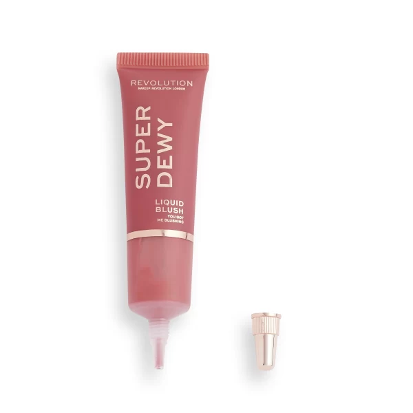 Revolution Makeup Revolution Superdewy Liquid Blush You Got Me Blushing 4