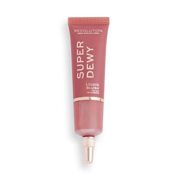 Revolution Makeup Revolution Superdewy Liquid Blush You Got Me Blushing 3