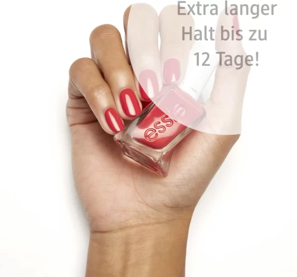 Essie Langanhaltender Nagellack Gel Couture Nr. 470 Sizzling Hot 4