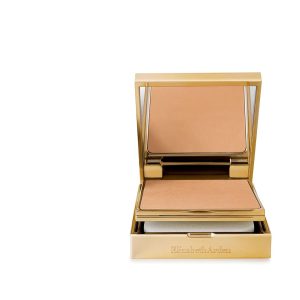 Elizabeth Arden - Flawless Finish, Creme Make-up Kompakt, mittlere bis hohe Deckkraft, mit mikronisiertem Diamantpuder, satiniertes Finish, inkl. Spiegel und Schwamm, honigfarben 5