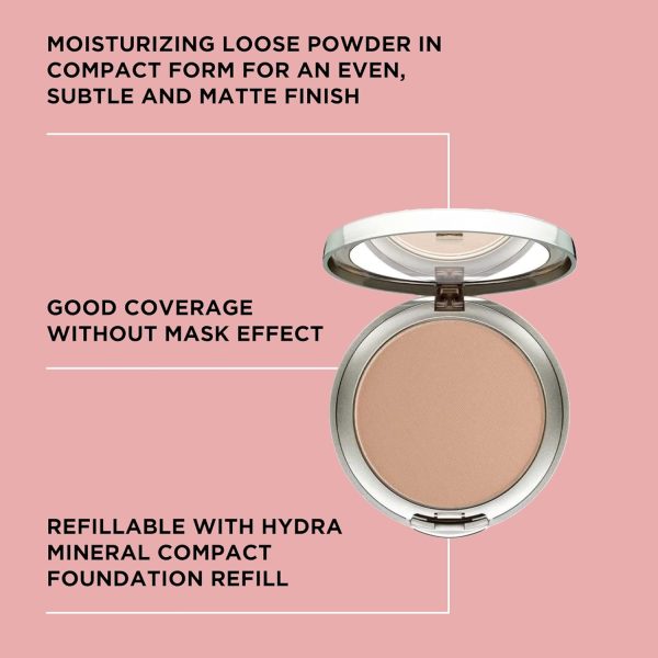 ARTDECO Hydra Mineral Compact Foundation - Feuchtigkeitsspendendes loses Puder in kompakter Form - 1 x 10 g 2
