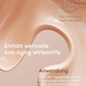 Malu Wilz Velvet Touch Foundation Sand Rose Cake 30ml I Skincare Creme Make up für makellosen Teint I Kaschiert Unebenheiten, Augenringe, Fältchen 13