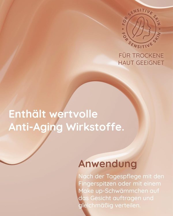 Malu Wilz Velvet Touch Foundation Sand Rose Cake 30ml I Skincare Creme Make up für makellosen Teint I Kaschiert Unebenheiten, Augenringe, Fältchen 5