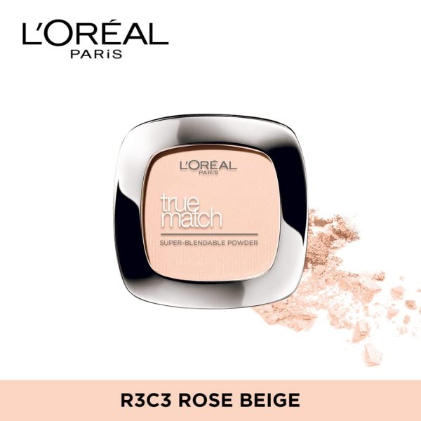 L'Oréal Paris True Match Powder, Rose Beige 9 g Number C3, Die Verpackung kann variieren 2