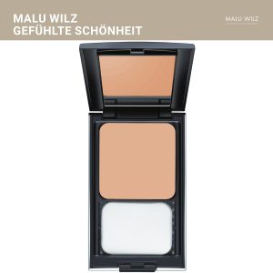 Malu Wilz Perfect Finish Foundation Make up Nr. 03 Light Cashmere 9g I Schminke Creme I Make up für perfekt mattierten Teint, stark deckend I Mit UV-Schutz 15