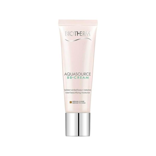 Biotherm Aquasource BB Cream Medium, getönte Tagescreme mit Life Plankton, pflegende Creme mit feuchtigkeitsspendender Wirkung und LSF15, für den optimalen Teint, 30 ml 1