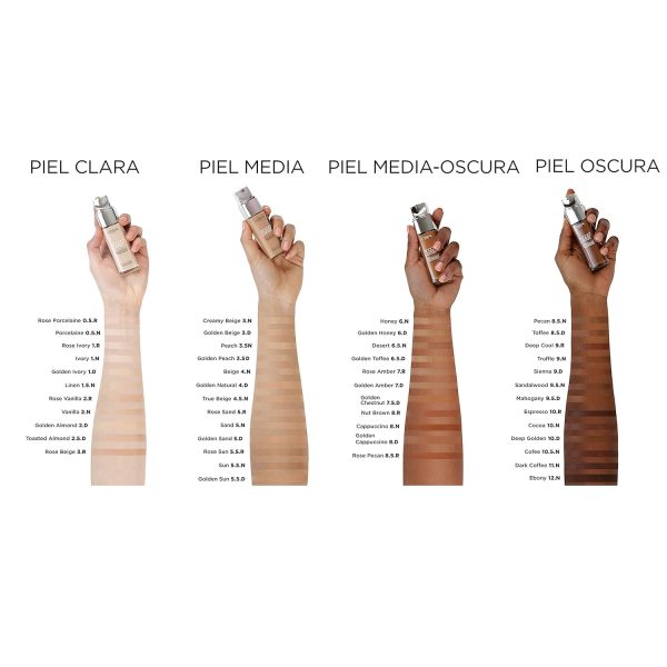 L'Oréal Paris Accord Parfait Base De Maquillaje Acabado Natural Tono De Piel Bronceado 8D Golden Capuchino 30 Ml 5