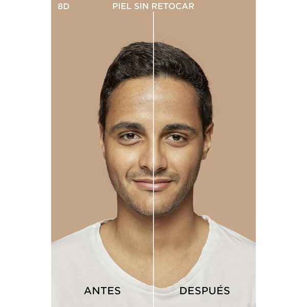 L'Oréal Paris Accord Parfait Base De Maquillaje Acabado Natural Tono De Piel Bronceado 8D Golden Capuchino 30 Ml 6