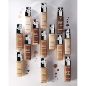 L'Oréal Paris Accord Parfait Base De Maquillaje Acabado Natural Tono De Piel Bronceado 8D Golden Capuchino 30 Ml 19