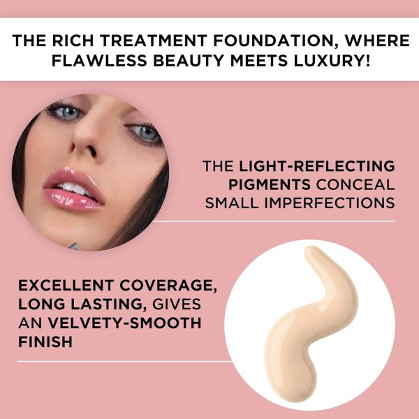 ARTDECO Rich Treatment Foundation - Flüssige wasserfeste Creme Foundation - 1 x 20 ml 4