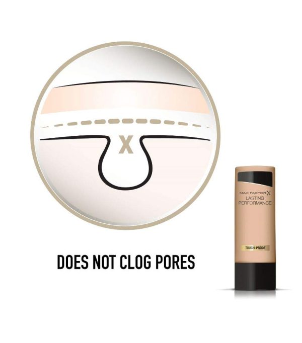 Max Factor Lasting Performance Foundation Light Ivory 040 – Langanhaltendes Flüssig Make-up – Für die perfekte, schwerelose Grundierung – 1 x 35 ml 4