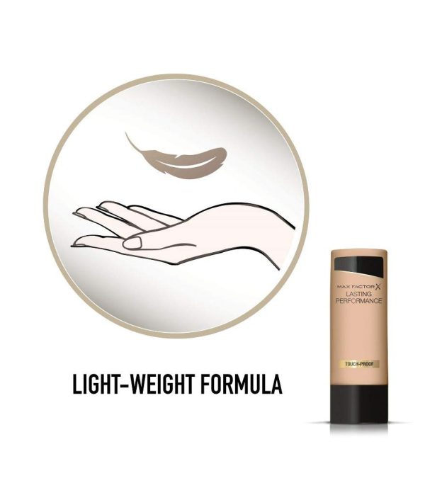 Max Factor Lasting Performance Foundation Light Ivory 040 – Langanhaltendes Flüssig Make-up – Für die perfekte, schwerelose Grundierung – 1 x 35 ml 5