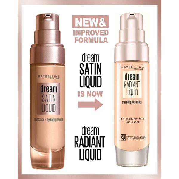 Maybelline Dream Satin Liquid Foundation - 62 Sandalwood Beige 5