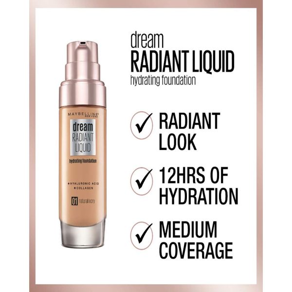 Maybelline Dream Satin Liquid Foundation - 62 Sandalwood Beige 6