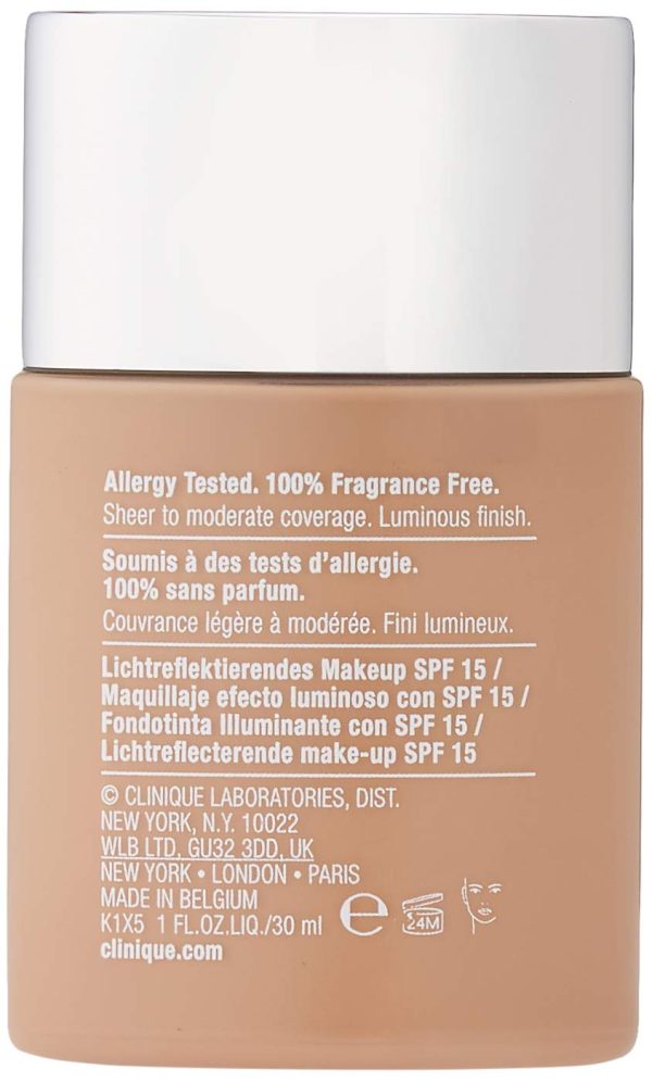 Clinique Even Better Glow Light Reflecting Makeup SPF 15 Foundation CN 52 Neutral, 30 ml 3