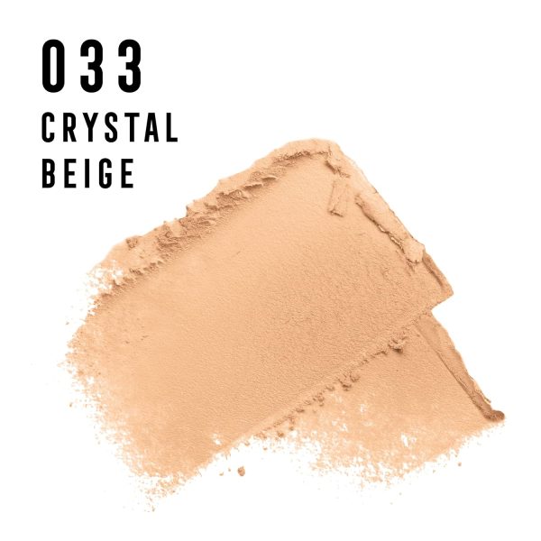 Max Factor Facefinity Compact Make-up Crystal Beige 33 – Puder Foundation für ein mattes Finish – 1 x 10 g 2