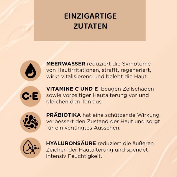 Eveline Cosmetics Wonder Match Flüssige Foundation - 24H Makelloser Teint, Vegan-freundlich, Öl-frei, Volle Deckkraft mit Hyaluronsäure & Thermalwasser für Glatte & Elastische Haut 6