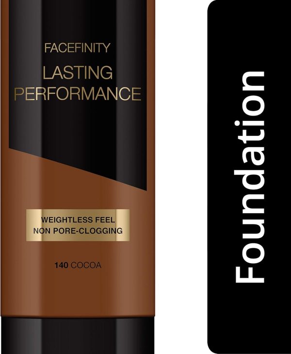 Max Factor Lasting Performance Long-Lasting Liquid Foundation - 140 Cocoa, 35 ml 3