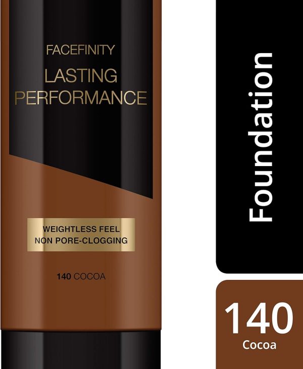 Max Factor Lasting Performance Long-Lasting Liquid Foundation - 140 Cocoa, 35 ml 4