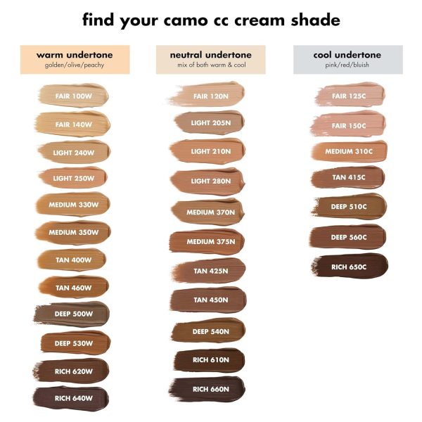 e.l.f. Camo CC Cream, Farbkorrigierende Foundation Mit Mittlerer Bis Voller Deckkraft Und LSF 30, Vegan & Tierversuchsfrei, Medium 355 W, 30 g 4