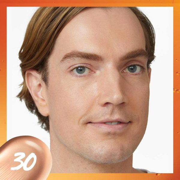 Maybelline New York Foundation, Langanhaltendes Make-Up mit Vitamin C, Vegane Formel, Super Stay Skin Tint, Nr. 30 2