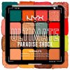 NYX Professional Makeup Lidschattenpalette mit 16 Farbtönen, Intensives und langanhaltendes Finish, Vegane Formel ohne Inhaltsstoffe tierischen Ursprungs, Ultimate Shadow, Farbton: Tropic Shock 22