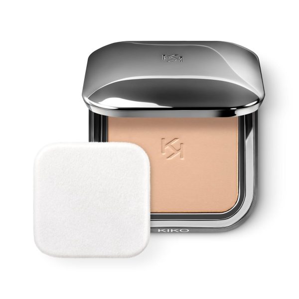 KIKO Milano Weightless Perfection Wet And Dry Powder Foundation N60, Kompakte Puder-Foundation Mit Mattem Finish Und Lsf 30 1