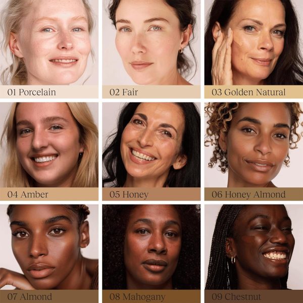 Wonder Foundation Serum - Make Up sanfte Deckkraft | Alle Hauttyp | Mit Hyaluronsäure + Squalan | Getöntes Gesichtsserum langanhaltender Glow | Plants Are Purple (Golden Natural, 1x 30ml) 4