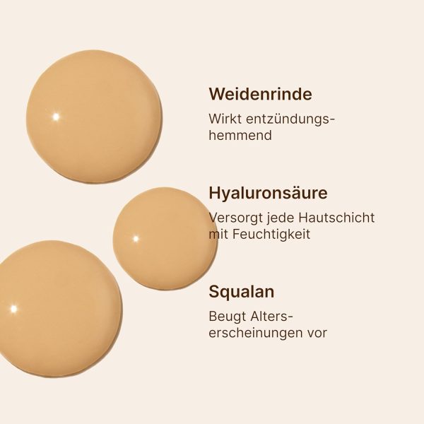 Wonder Foundation Serum - Make Up sanfte Deckkraft | Alle Hauttyp | Mit Hyaluronsäure + Squalan | Getöntes Gesichtsserum langanhaltender Glow | Plants Are Purple (Golden Natural, 1x 30ml) 7