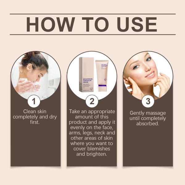 Farbwechselnde Foundation Für Reife Haut, Feuchtigkeitsspendende leichte Langanhaltende Foundation, Concealer-Grundlage, Base Nude Face Moisturizing Liquid Cover Concealer 6