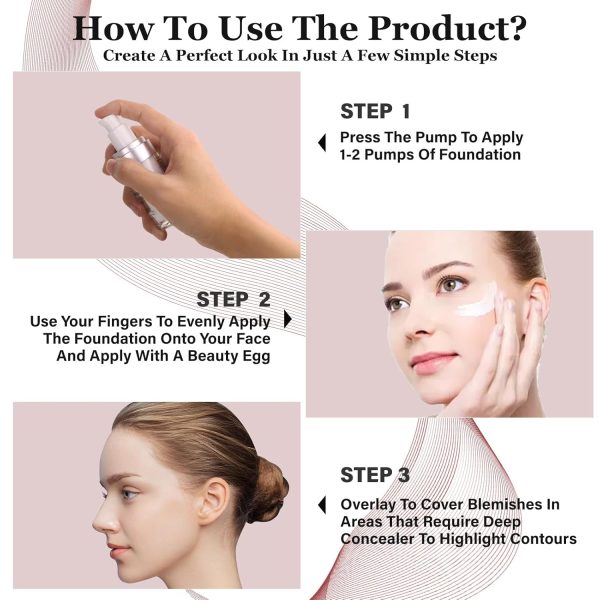 Foundation Color Changing für alternde Haut, Farbwechsel-Grundierung Warm Skin Moisturising Concealer, Liquid Primer, Sonnenschutz, Nude Concealer, Universal Shade für alle Hauttypen 30 mL 5